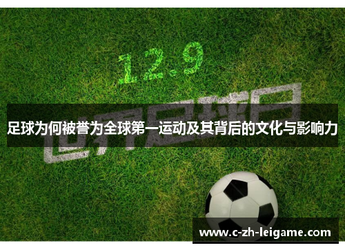 足球为何被誉为全球第一运动及其背后的文化与影响力